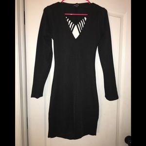 Bebe Open Back Dress